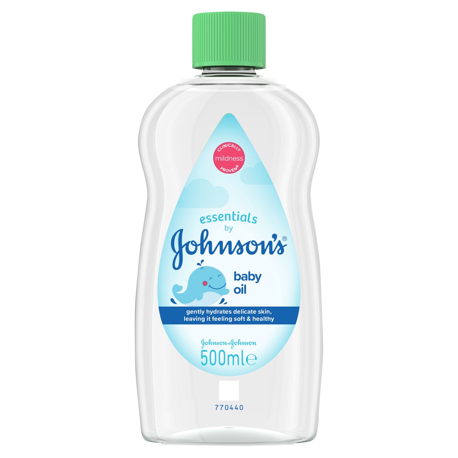 Johson's Baby Essentials Oil 500ml | High Quality Tissue Product Online - Product Image Johson's Baby Essentials Oil 500ml | High Quality Tissue Product Online - Product Image